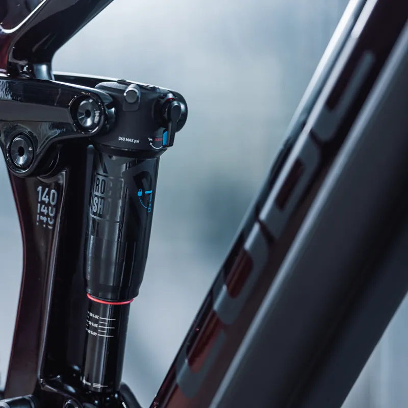 Cube Stereo Hybrid 140 HPC Race 750 Electric MTB 2024 Liquid Red/Black-3