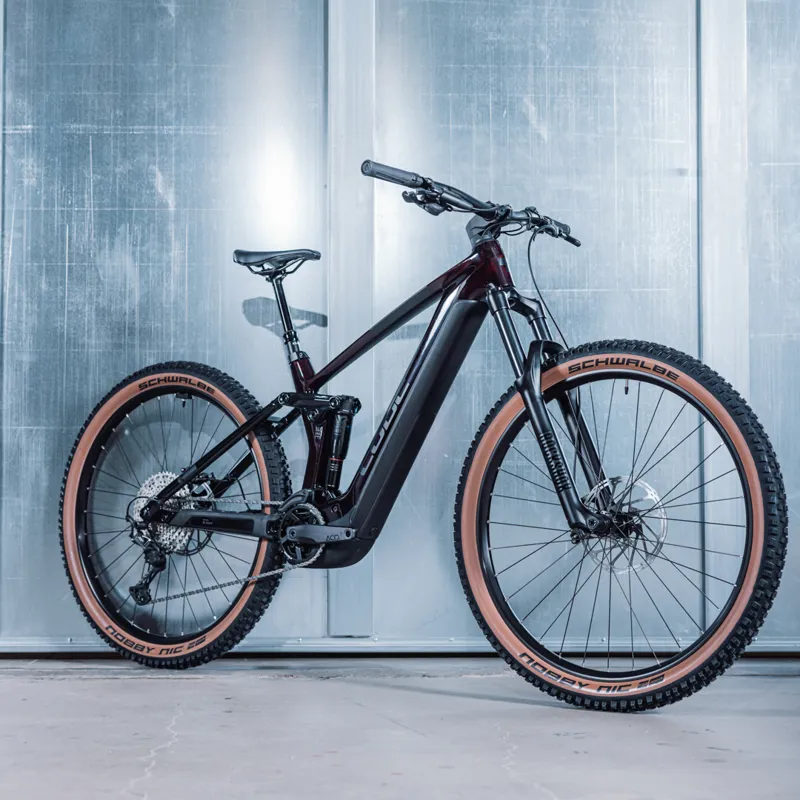 Cube Stereo Hybrid 140 HPC Race 750 Electric MTB 2024 Liquid Red/Black-6