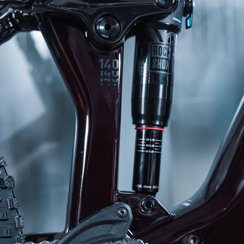 Cube Stereo Hybrid 140 HPC Race 750 Electric MTB 2024 Liquid Red/Black-4