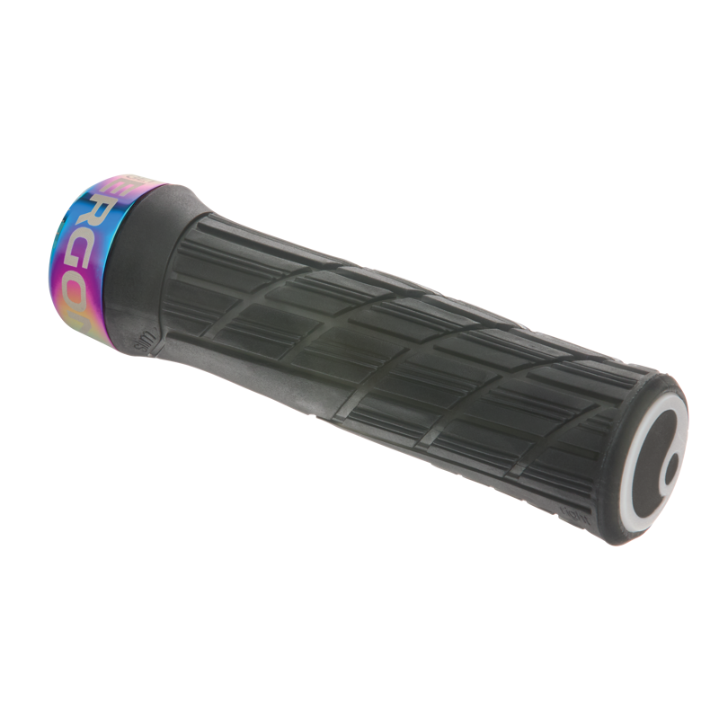Ergon GE1 Evo Factory Handlebar Grips Black/Oil-Slick-1