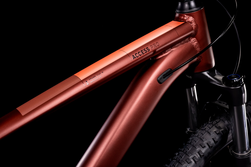 Cube Access WS Pro Womens Hardtail Mountain Bike 2022 Ruby Metal/Pink-4