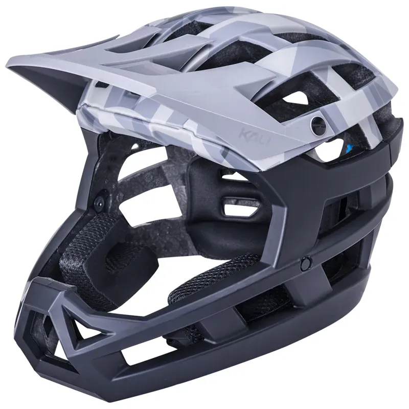 Kali Invader 2.0 Camo Full Face Helmet in Grey