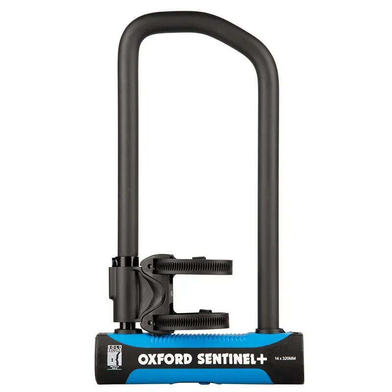 Oxford Sentinel Pro 320 x 177mm U-Lock in Black