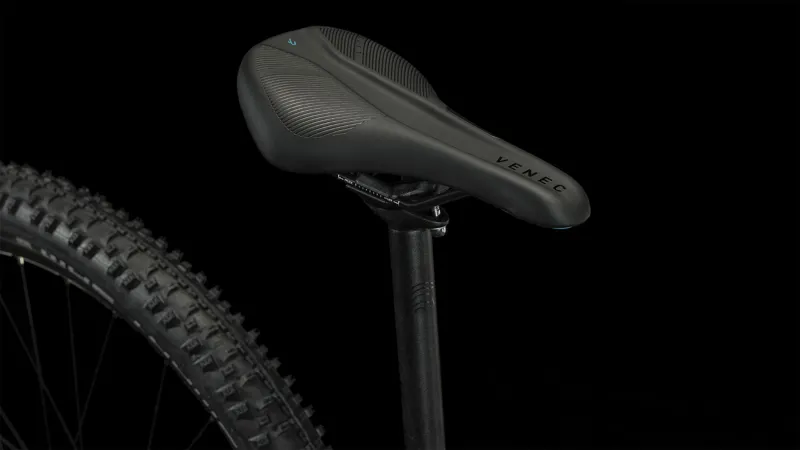 Cube Aim Race Hardtail Mountain Bike 2024 Black/Azure-4