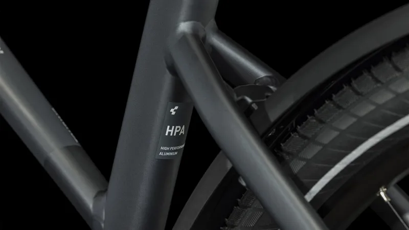 Cube Touring Hybrid One 500 Trapeze Electric Hybrid Bike 2024 Grey-2