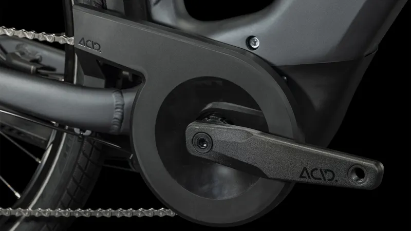 Cube Touring Hybrid One 500 Easy Entry Electric Bike Grey/White-5