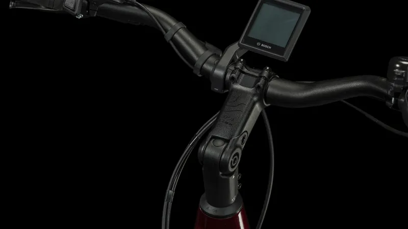 Cube Supreme Hybrid Pro 625 Electric Bike 2024 Red/Black-1