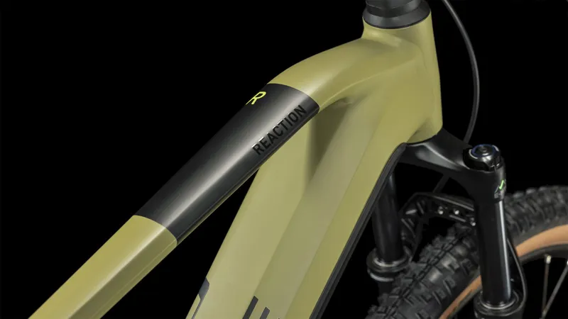 Cube Reaction Hybrid Race 750 Electric Mountain Bike Olive/Green-3