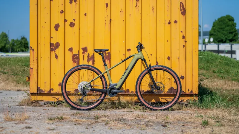 Cube Reaction Hybrid Race 750 Electric Mountain Bike Olive/Green-6