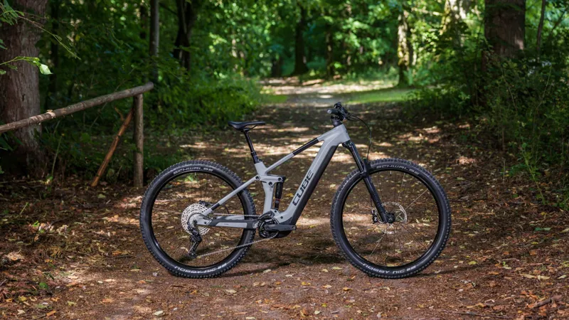 Cube Stereo Hybrid 140 HPC Pro 750 Electric Mountain Bike 2024 Swamp Grey-6