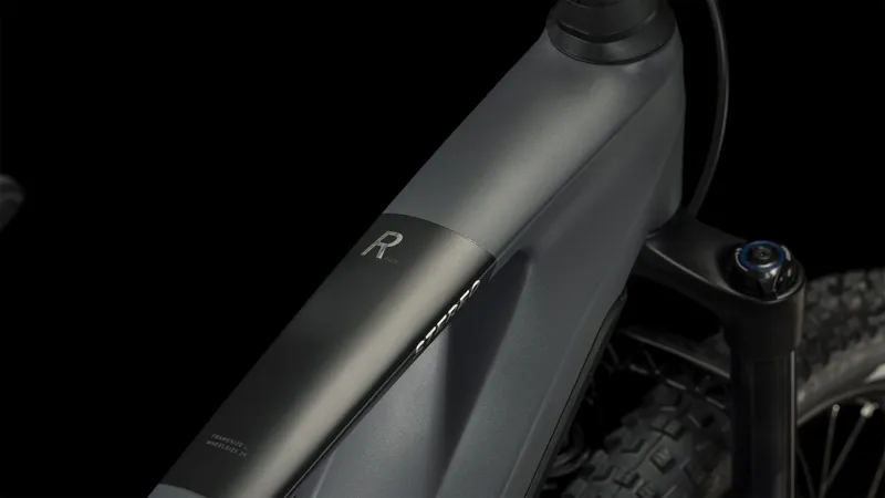 Cube Stereo Hybrid 140 HPC Race 750 Electric Mountain Bike Grey/Chrome-1