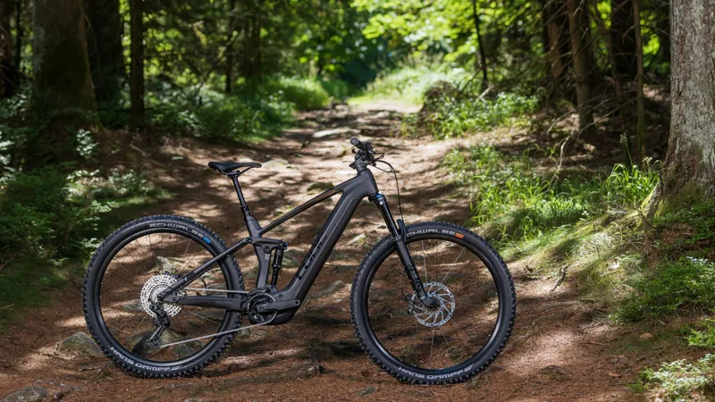 Cube Stereo Hybrid 140 HPC SLX 750 Electric Mountain Bike Carbon-6