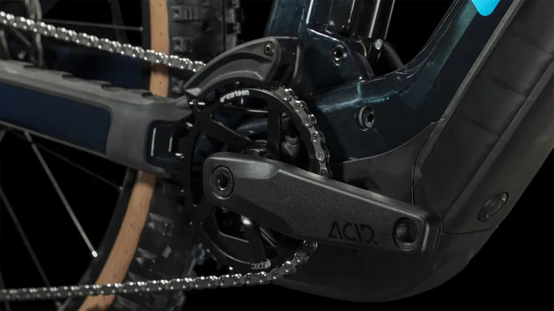 Cube Stereo Hybrid 140 HPC SLX 750 Electric Mountain Bike Liquid Blue-5