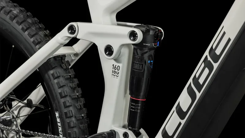 Cosmetically Damaged Cube Stereo Hybrid 160 HPC SLX 750 Electric Mountain Bike Grey-3