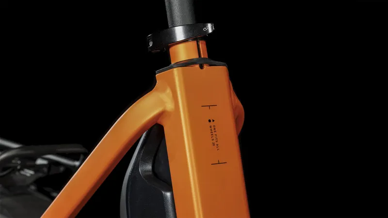 Cube Compact Sport Hybrid 500 Electric Hybrid Bike 2024 Black/Orange-5