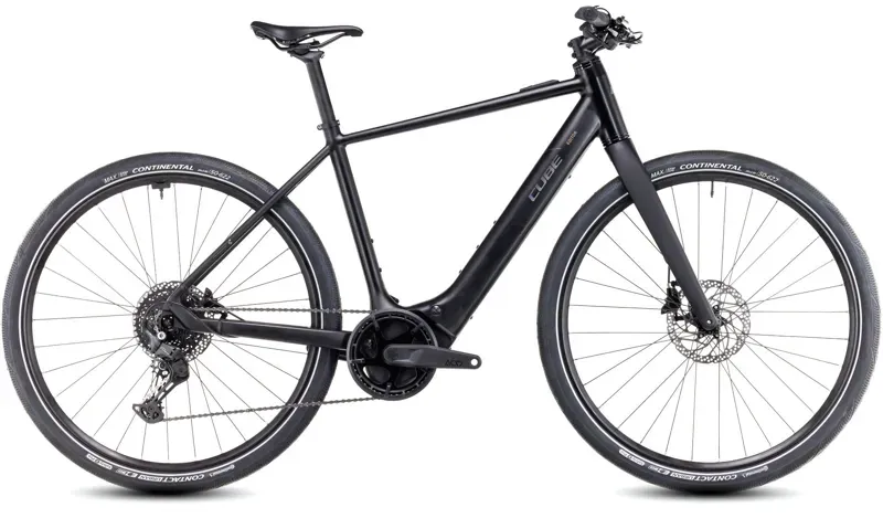 Cube Editor Hybrid Pro 400X Electric Hybrid Bike Black/Spectral