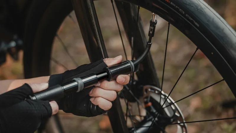 Topeak RaceRocket Mini Bicycle Hand Pump Black/Gold-5