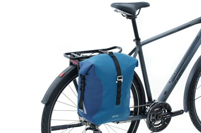 Cube ACID TRAVLR Pro 15L Pannier Bag Blue-1