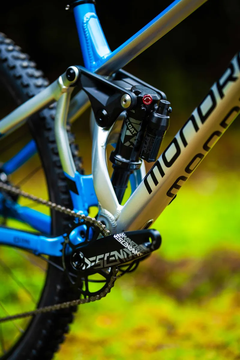 Mondraker Superfoxy Full Suspension Mountain Bike 2023 Silver/Blue-5