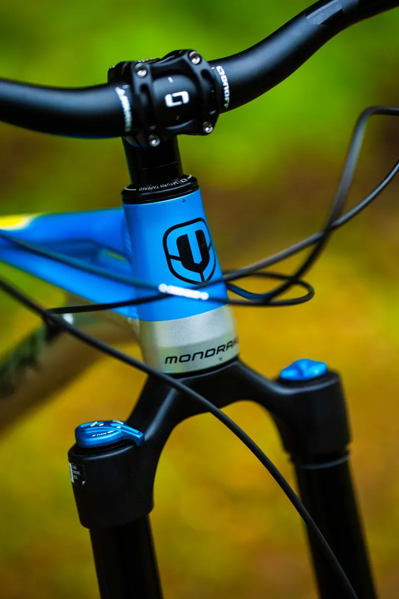 Mondraker Superfoxy Full Suspension Mountain Bike 2023 Silver/Blue-8