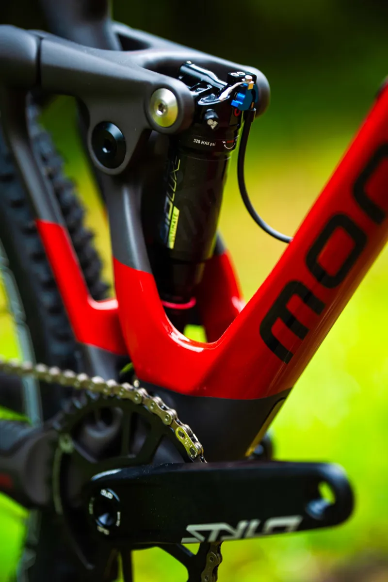 Mondraker F-Podium Carbon DC Full Suspension Bike 2022 Red-6