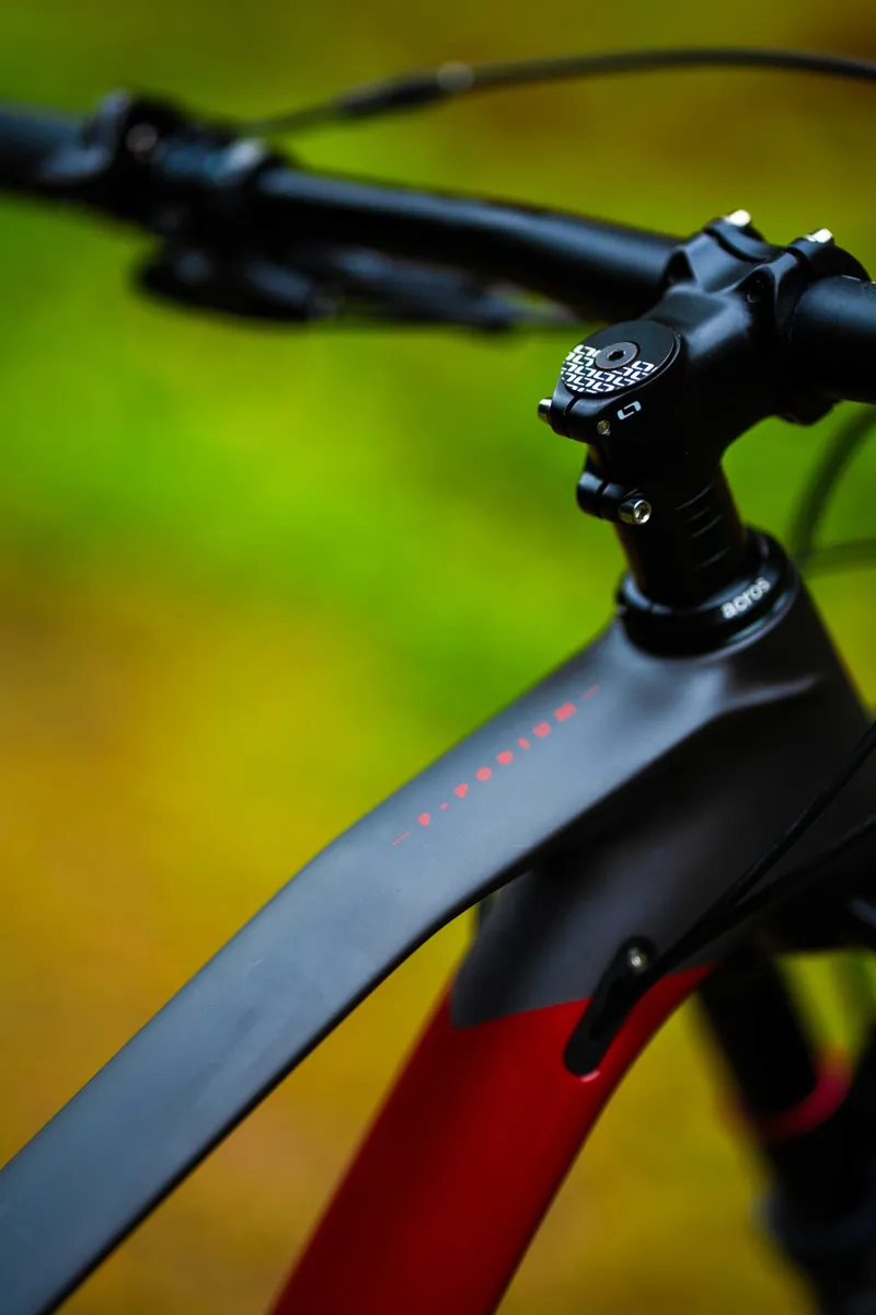 Mondraker F-Podium Carbon DC Full Suspension Bike 2022 Red-10