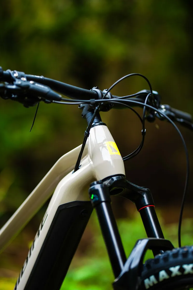 Haibike AllMtn 2 720wh Full Suspension Electric Mountain Bike Grey Lemon-3