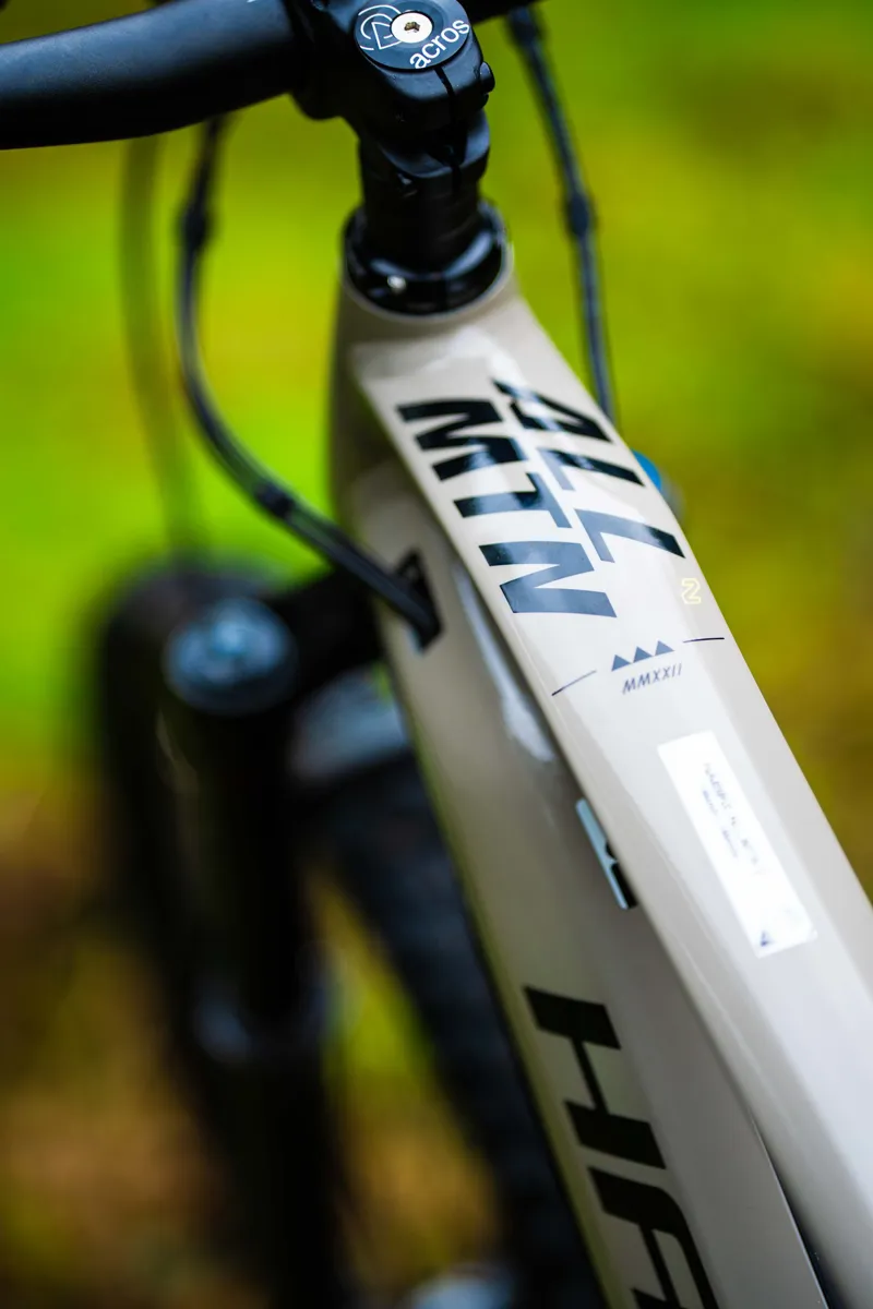 Haibike AllMtn 2 720wh Full Suspension Electric Mountain Bike Grey Lemon-7