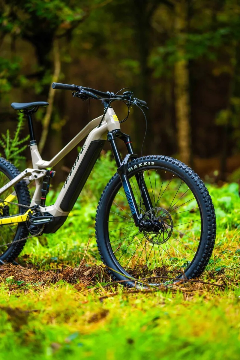 Haibike AllMtn 2 720wh Full Suspension Electric Mountain Bike Grey Lemon-6