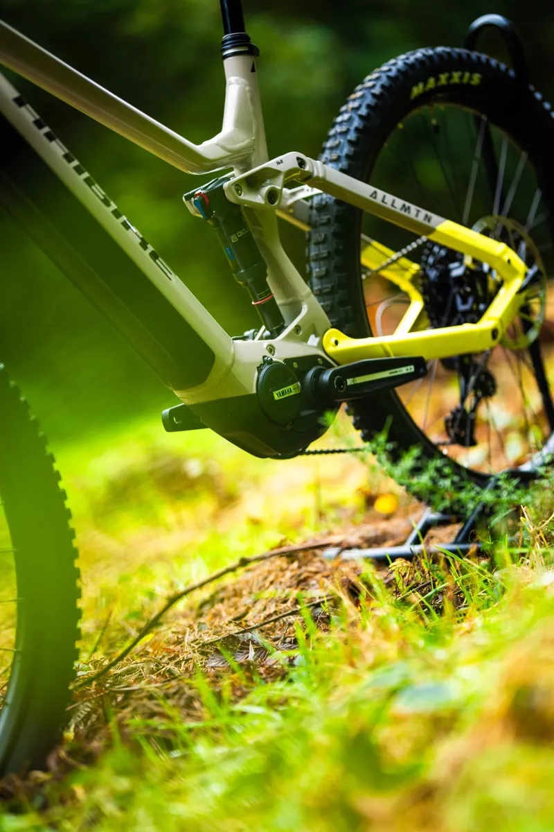 Haibike AllMtn 2 720wh Full Suspension Electric Mountain Bike Grey Lemon-8