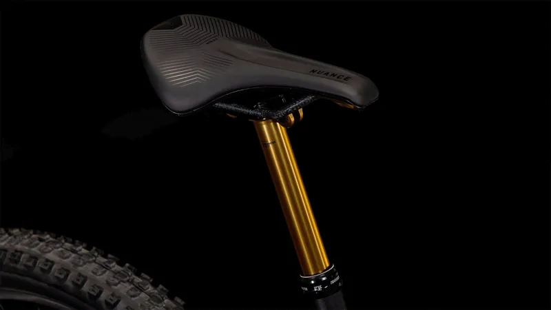 Cube AMS Hybrid One44 C:68X Super TM 400X Electric Bike 2025 Olive/Gold-5