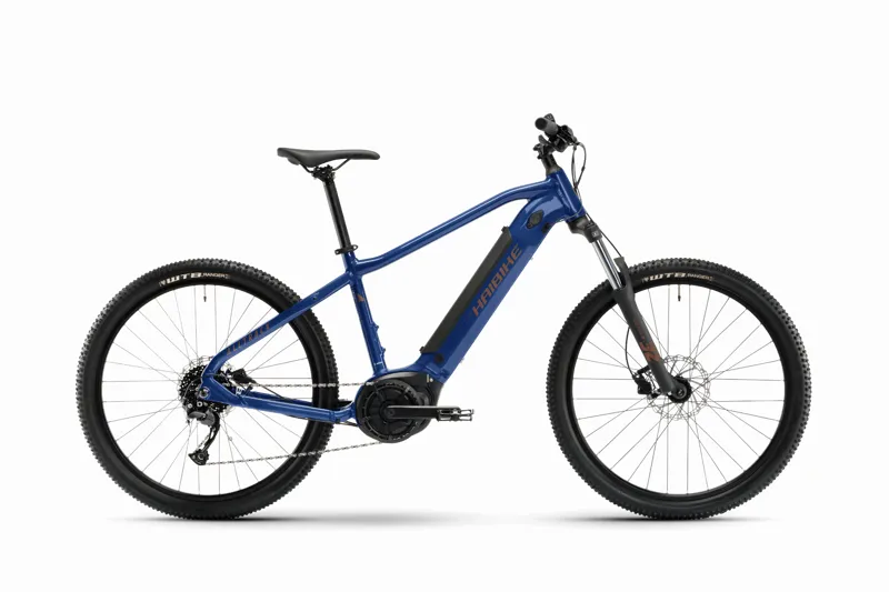 Haibike AllTrack 4 Electric Hardtail Mountain Bike Gloss Blue