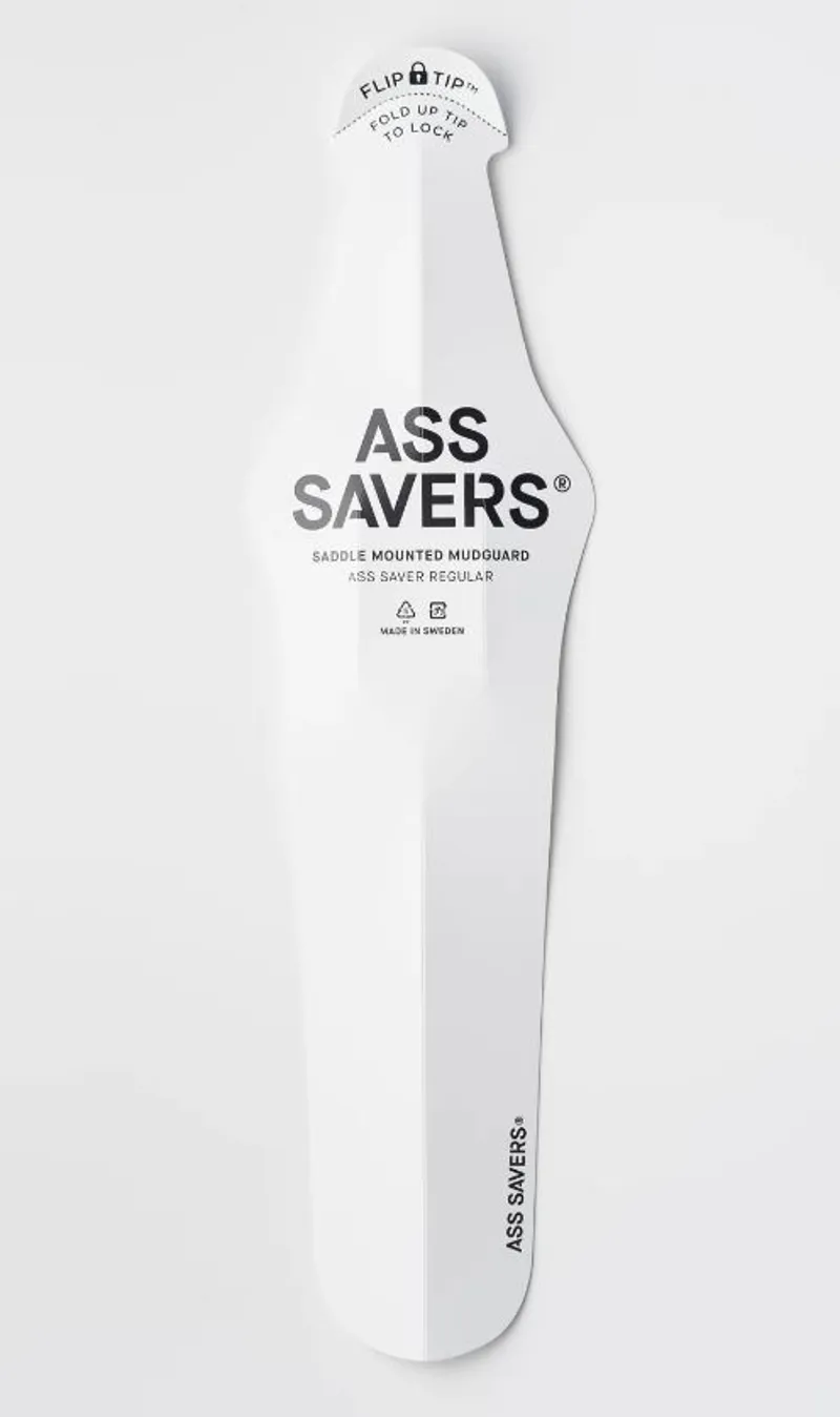 Ass Saver Regular Mudguard White