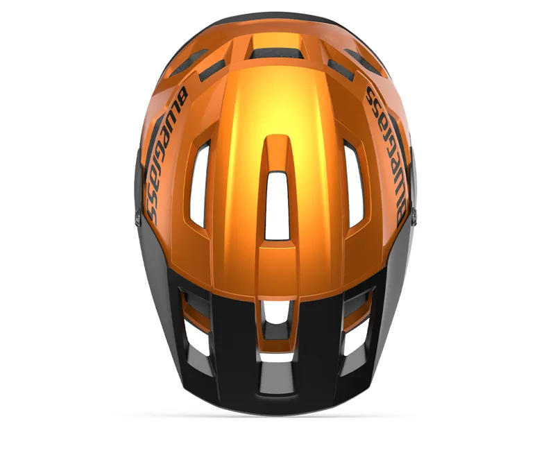 BlueGrass Rogue Mountain Bike Helmet Metallic Orange-3