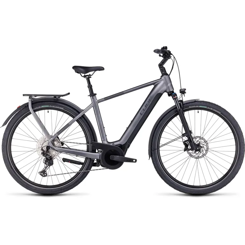 Cube Touring Hybrid EXC 625 Electric Bike Grey/Metal