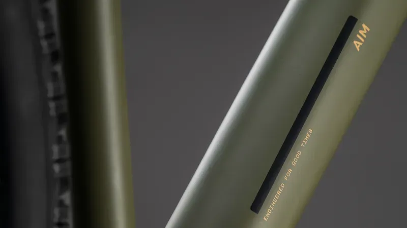 Cube Aim SLX Hardtail Mountain Bike 2026 Dusty Olive/Gold-4