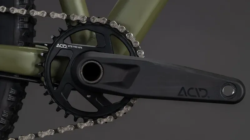 Cube Aim SLX Hardtail Mountain Bike 2026 Dusty Olive/Gold-6