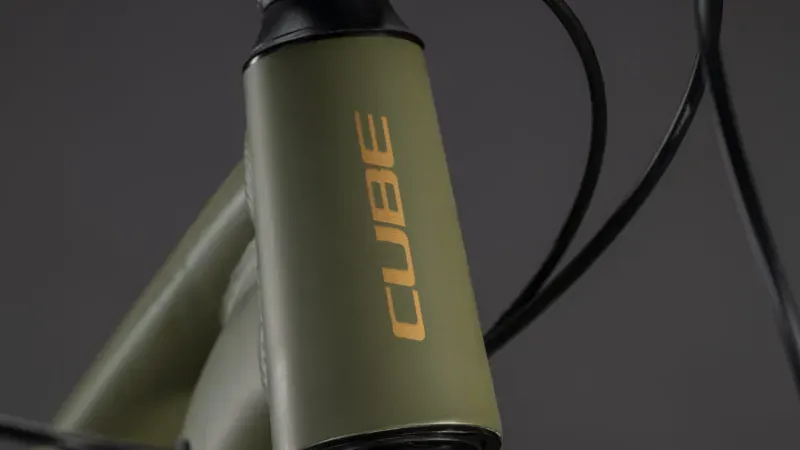 Cube Aim SLX Hardtail Mountain Bike 2026 Dusty Olive/Gold-1