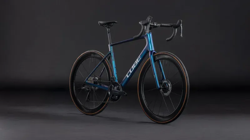 Cube Attain C:62 SLT Road Bike 2026 Shift Mint/White-6