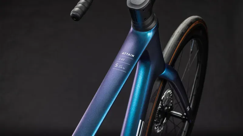 Cube Attain C:62 SLT Road Bike 2026 Shift Mint/White-2