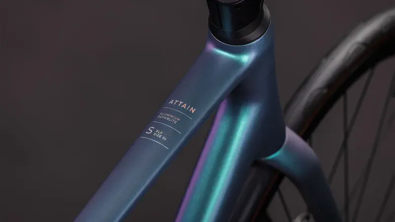 Cube Attain SLX Road Bike 2026 Smaragd Grey/Prism-1