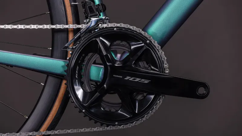 Cube Attain SLX Road Bike 2026 Smaragd Grey/Prism-4