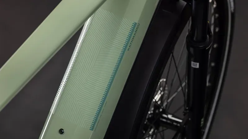 Cube Kathmandu Hybrid One 800 EasyEntry Electric Bike 2026 Pea/Green-3