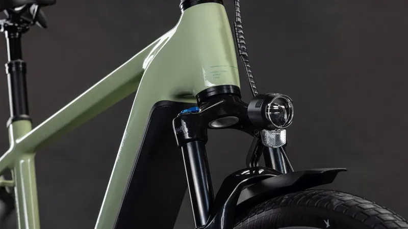 Cube Kathmandu Hybrid One 800 EasyEntry Electric Bike 2026 Pea/Green-1