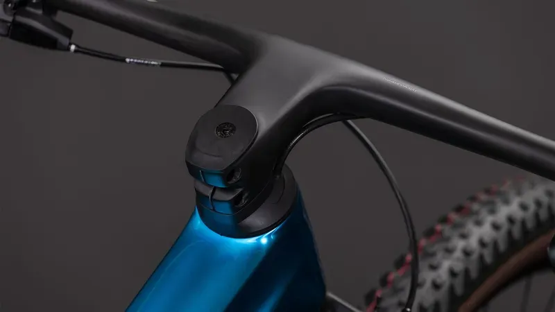 Cube Phenix C:68X Race Hardtail Mountain Bike 2026 Chrome Blue/Liquid Blue-4