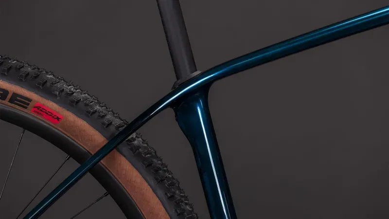 Cube Phenix C:68X Race Hardtail Mountain Bike 2026 Chrome Blue/Liquid Blue-5