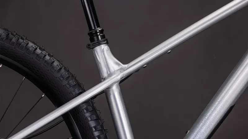 Cube Reaction TM One Hardtail Mountain Bike 2026 Raw Metal/Blue-5