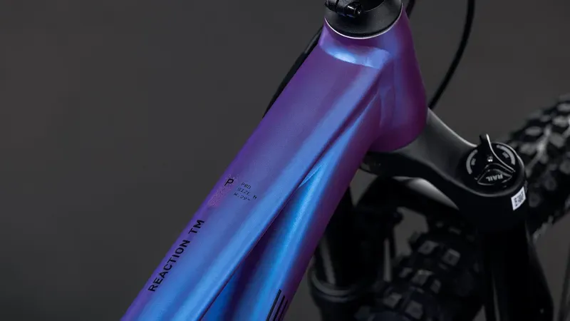 Cube Reaction TM Pro Hardtail Mountain Bike 2026 Blue Violet/Black-2