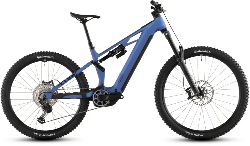 Cube Stereo Hybrid One77 HPC SLX 800 Electric Bike 2026 Blue Iris/Black