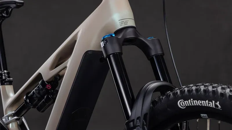 Cube Stereo Hybrid One77 HPC SLX 800 Electric Bike 2026 Glint Sand/Black-1